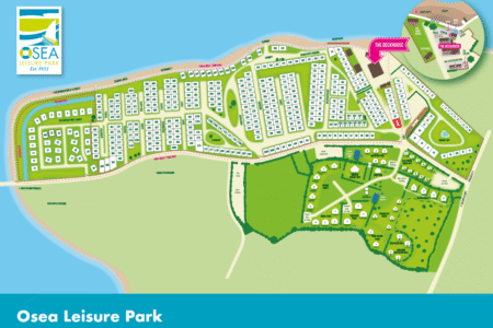 Osea Leisure Park Map