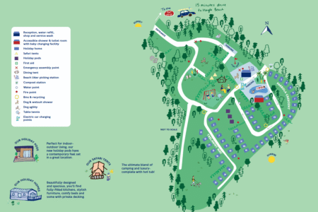 Parbola Holiday Park Map
