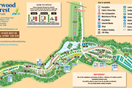 Sherwood Forest Holiday Park Map