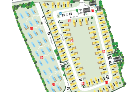 Surf Bay Holiday Park Map