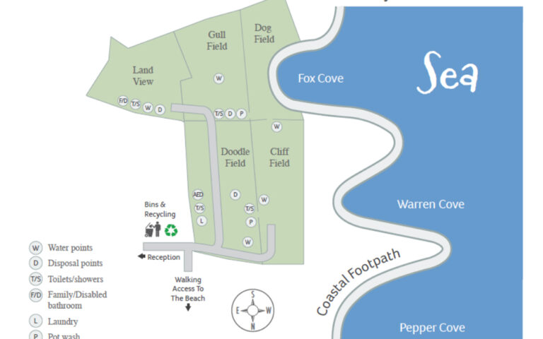 Trethias Farm Map
