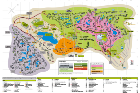 Center Parcs Longleat Forest Map