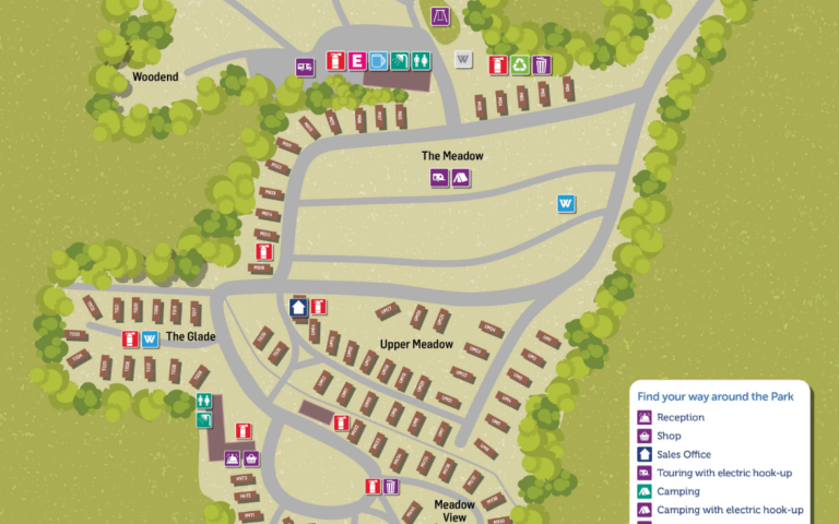 Newhaven Holiday Park Map