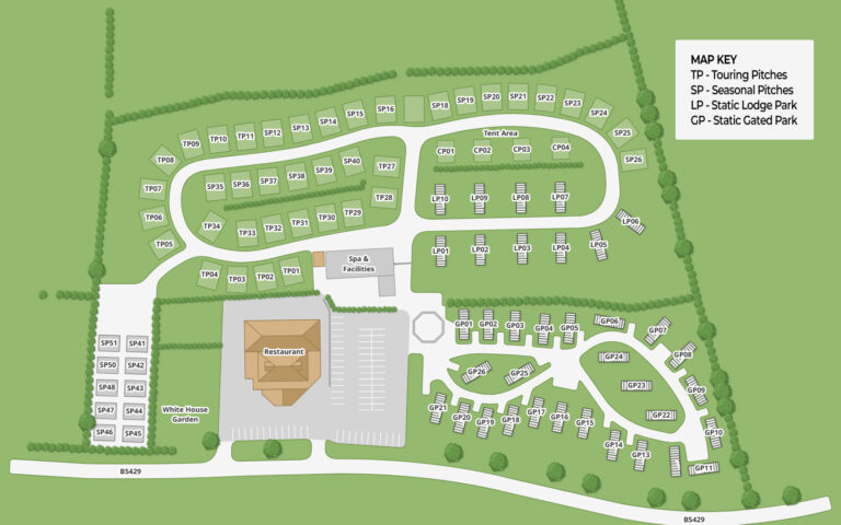 Rhuallt Country Park Site Map