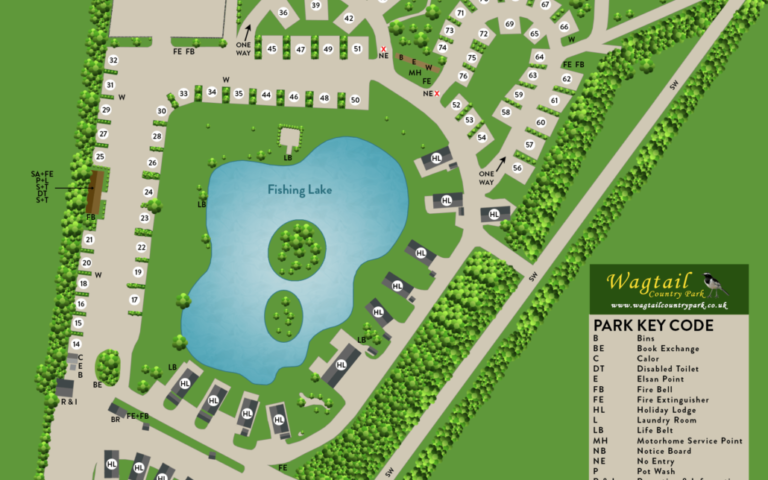 Wagtail Country Park Map