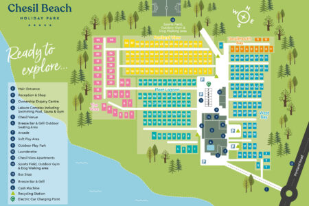 Chesil Beach Holiday Park Map