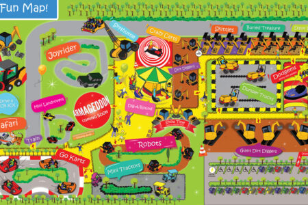 Diggerland Kent Feb 2026 Map