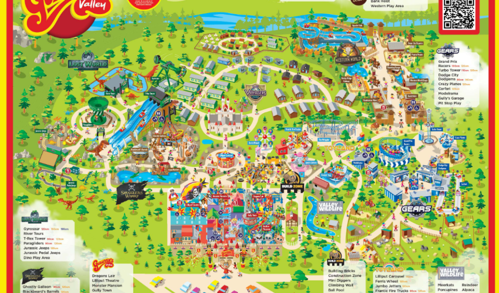 Gulliver's Valley Feb Park Map Scaled
