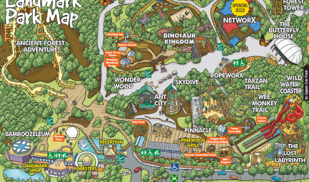 Landmark Forest Adventure Park Map Scaled