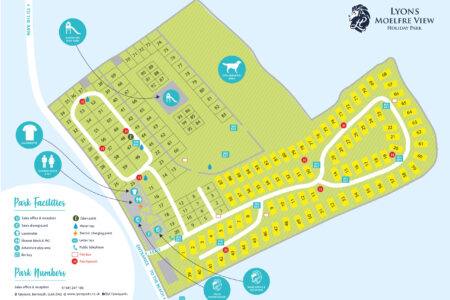 Lyons Moelfre View Holiday Park Map