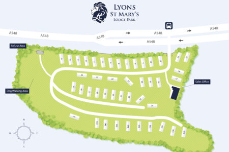 Lyons St Mary's Lodge Park Map