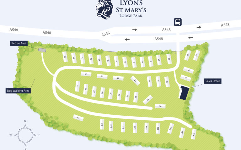 Lyons St Mary's Lodge Park Map